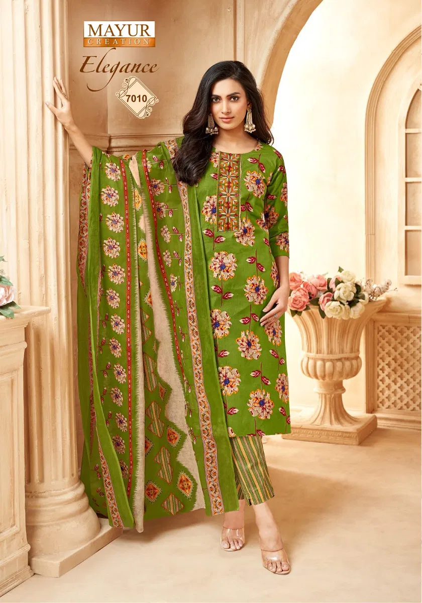 Eligance Vol 7 By Mayur Cotton Printed Dress Material Orders In India